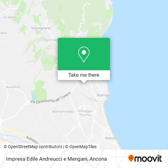 Impresa Edile Andreucci e Mengani map