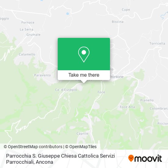 Parrocchia S. Giuseppe Chiesa Cattolica Servizi Parrocchiali map