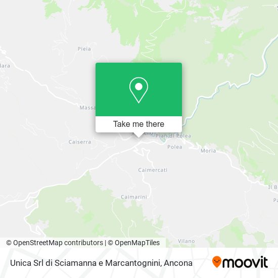 Unica Srl di Sciamanna e Marcantognini map