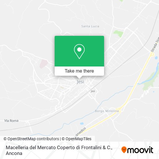 Macelleria del Mercato Coperto di Frontalini & C. map