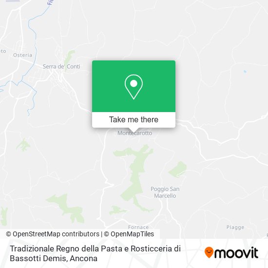 Tradizionale Regno della Pasta e Rosticceria di Bassotti Demis map
