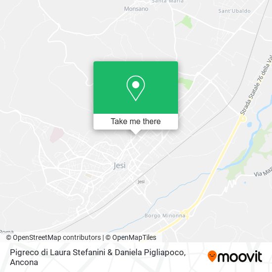 Pigreco di Laura Stefanini & Daniela Pigliapoco map
