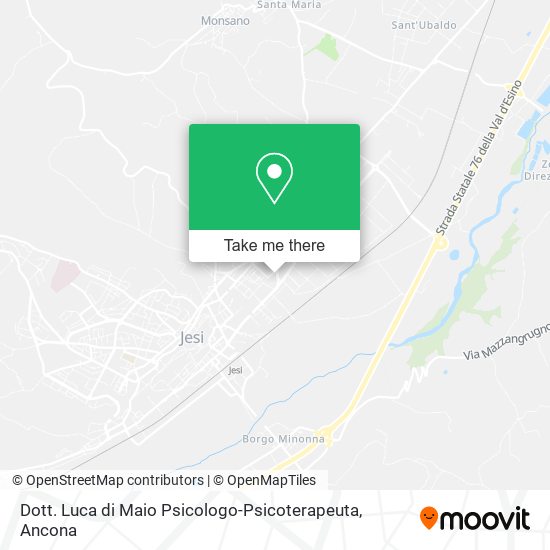 Dott. Luca di Maio Psicologo-Psicoterapeuta map