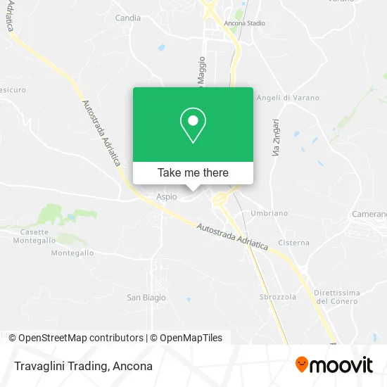 Travaglini Trading map