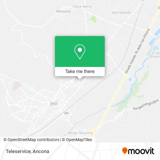 Teleservice map