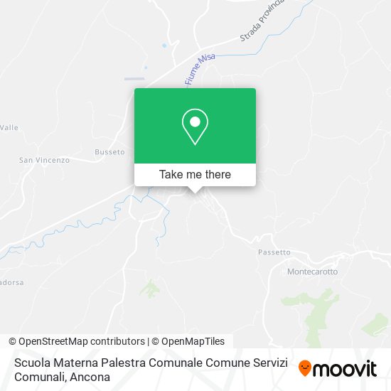 Scuola Materna Palestra Comunale Comune Servizi Comunali map