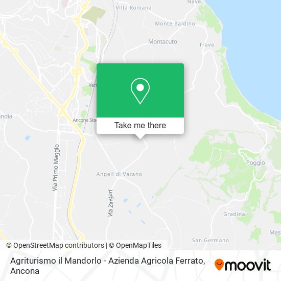 Agriturismo il Mandorlo - Azienda Agricola Ferrato map