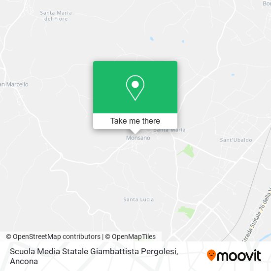 Scuola Media Statale Giambattista Pergolesi map