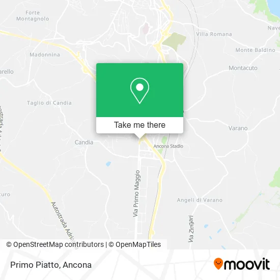 Primo Piatto map
