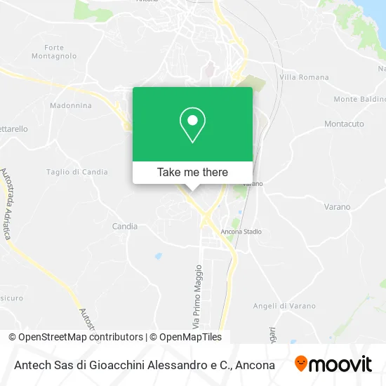 Antech Sas di Gioacchini Alessandro e C. map