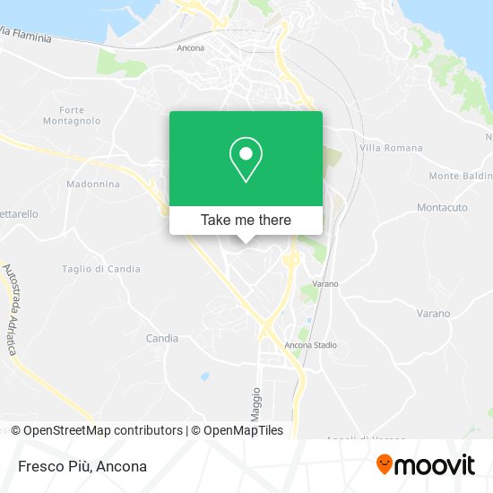 Fresco Più map
