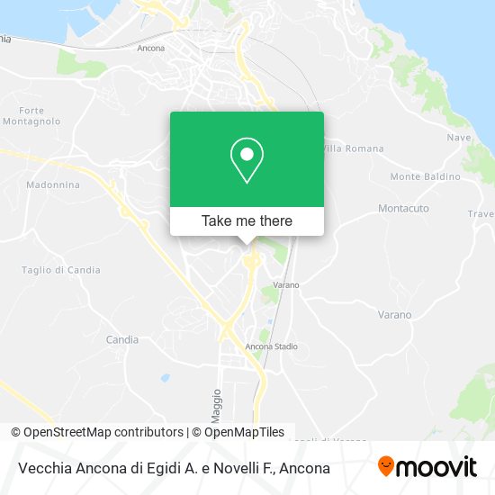 Vecchia Ancona di Egidi A. e Novelli F. map