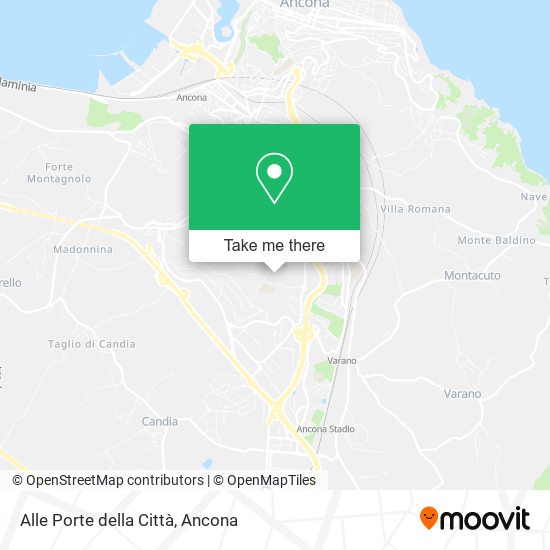 Alle Porte della Città map