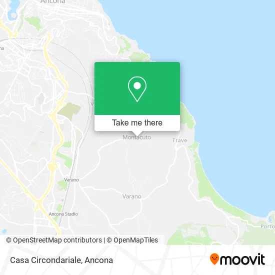 Casa Circondariale map