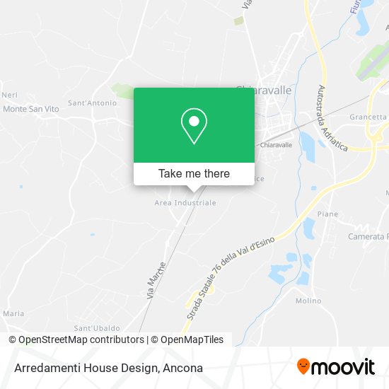 Arredamenti House Design map