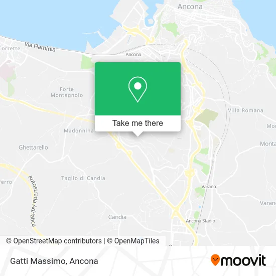Gatti Massimo map
