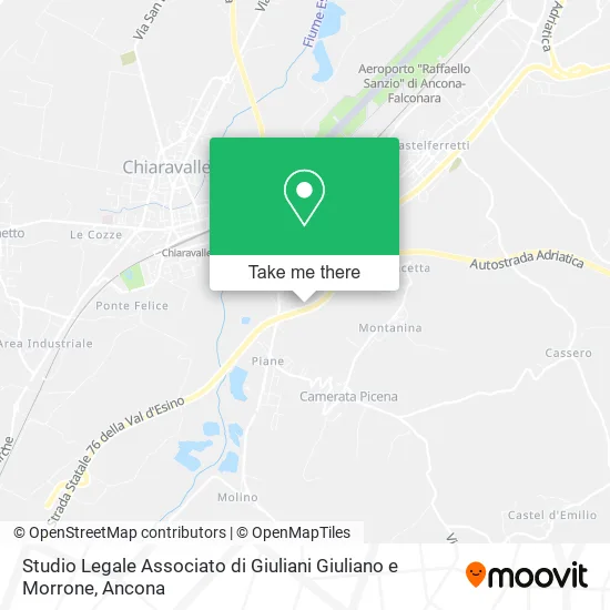 Studio Legale Associato di Giuliani Giuliano e Morrone map