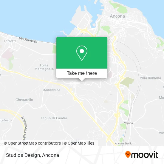 Studios Design map
