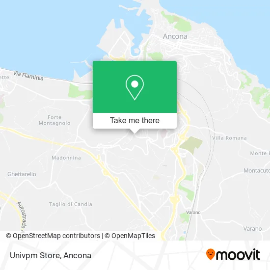 Univpm Store map