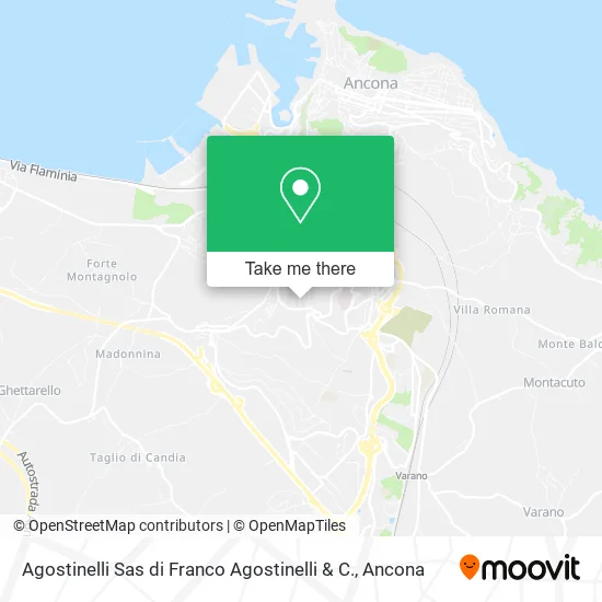 Agostinelli Sas di Franco Agostinelli & C. map