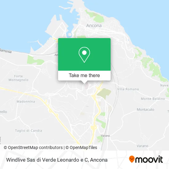 Windlive Sas di Verde Leonardo e C map