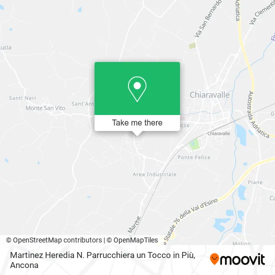 Martinez Heredia N. Parrucchiera un Tocco in Più map