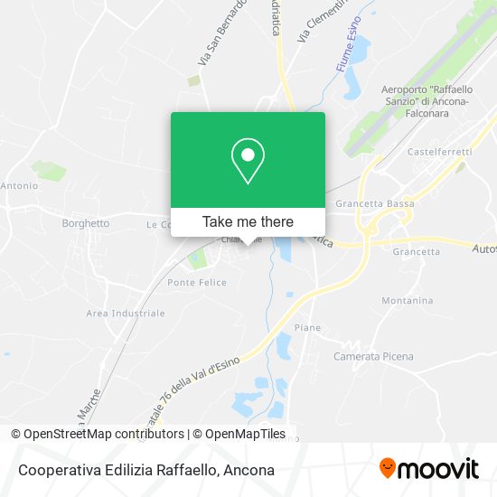 Cooperativa Edilizia Raffaello map