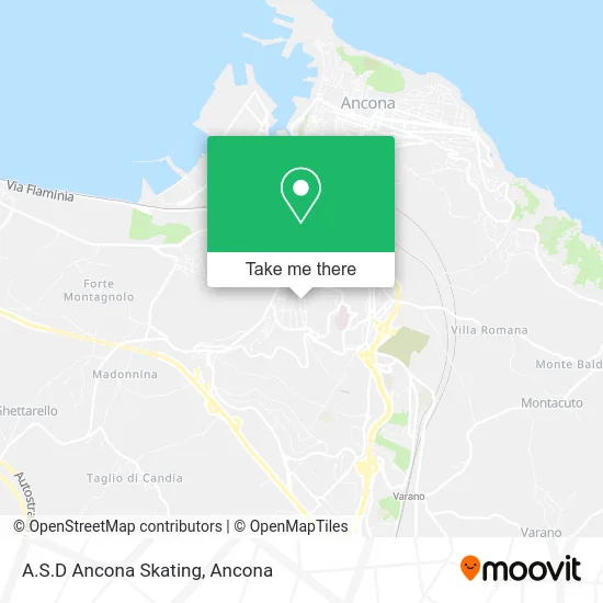 A.S.D Ancona Skating map