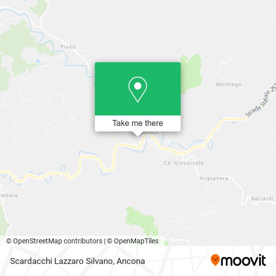 Scardacchi Lazzaro Silvano map