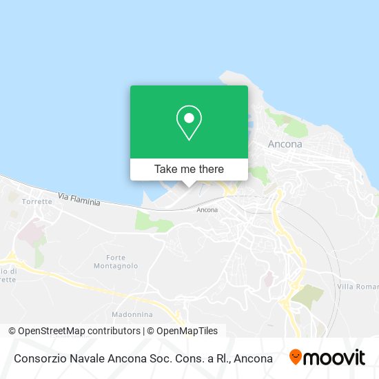 Consorzio Navale Ancona Soc. Cons. a Rl. map