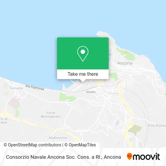 Consorzio Navale Ancona Soc. Cons. a Rl. map