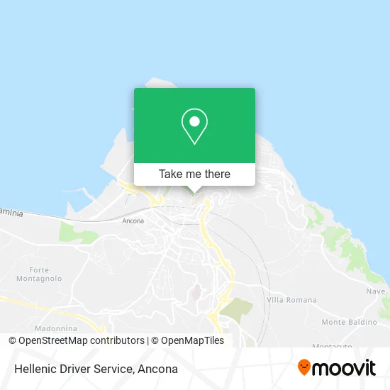 Hellenic Driver Service map