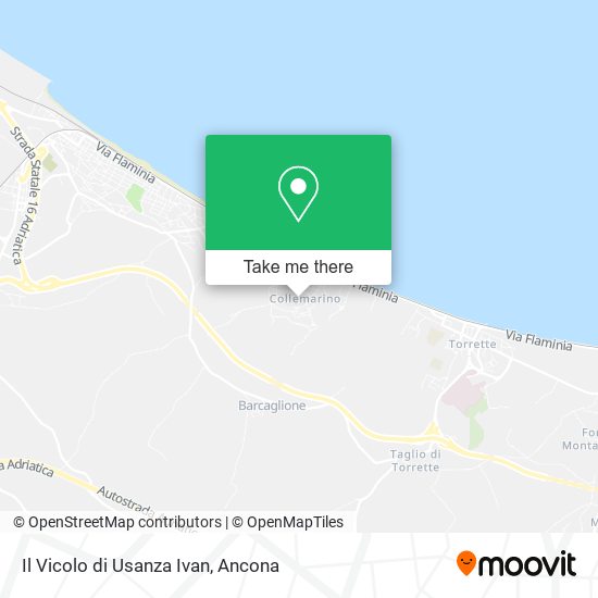 Il Vicolo di Usanza Ivan map