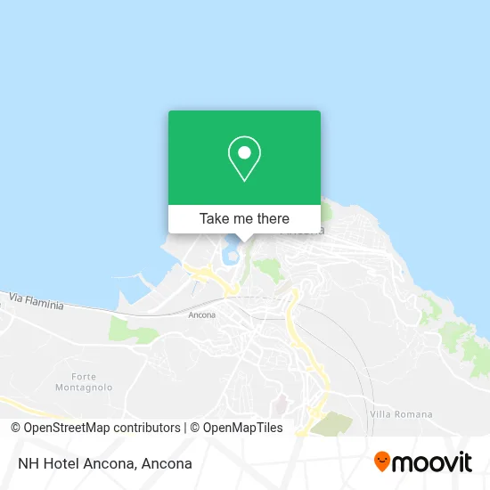 NH Hotel Ancona map