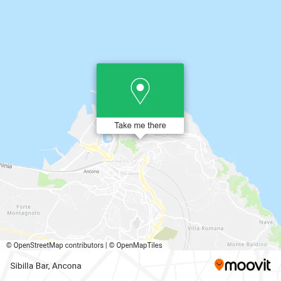 Sibilla Bar map