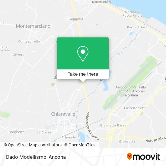 Dado Modellismo map