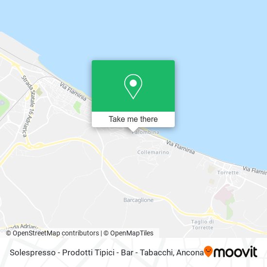 Solespresso - Prodotti Tipici - Bar - Tabacchi map