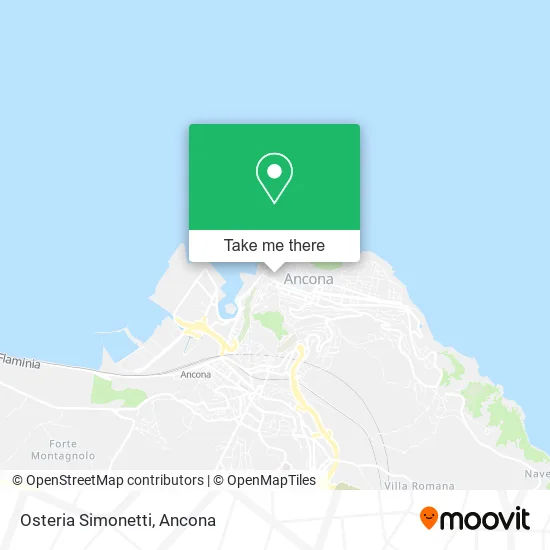 Osteria Simonetti map