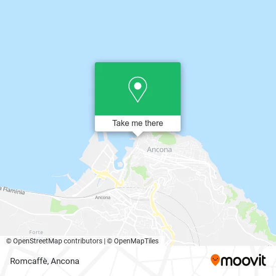 Romcaffè map