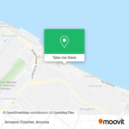 Amazon Counter map