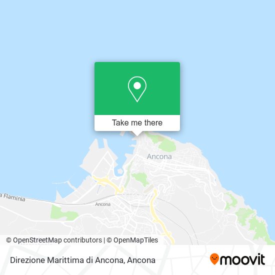 Direzione Marittima di Ancona map