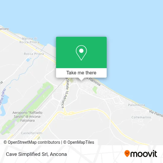 Cave Simplified Srl map