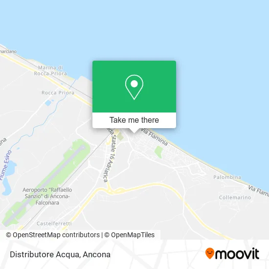 Distributore Acqua map