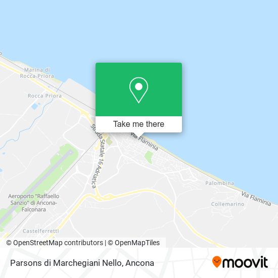 Parsons di Marchegiani Nello map