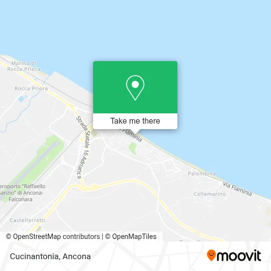 Cucinantonia map