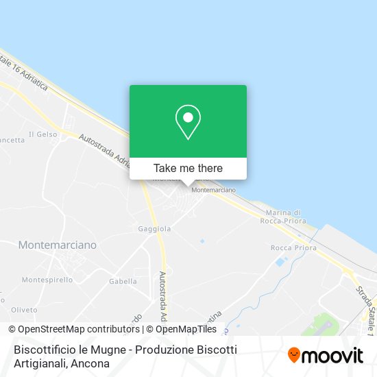 Biscottificio le Mugne - Produzione Biscotti Artigianali map
