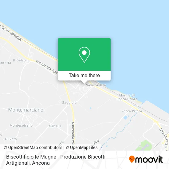 Le Mugne Biscuit Factory - Artisan Cookie Production map