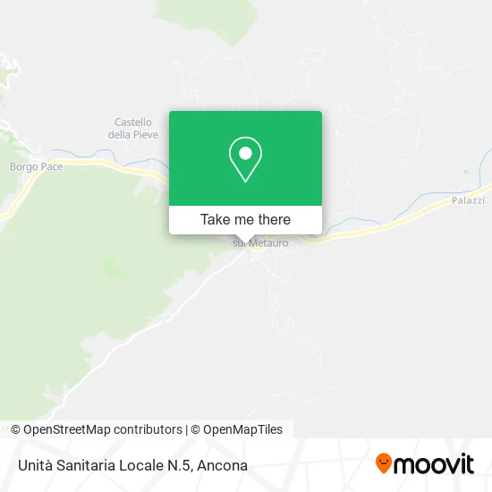 Unità Sanitaria Locale N.5 map