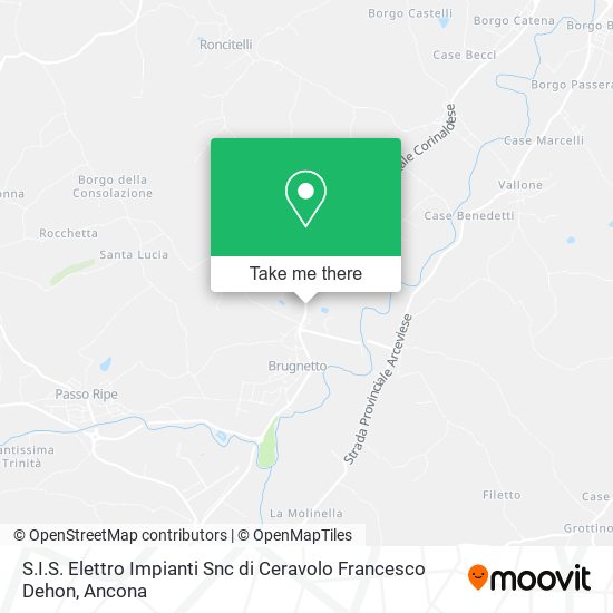 S.I.S. Elettro Impianti Snc di Ceravolo Francesco Dehon map
