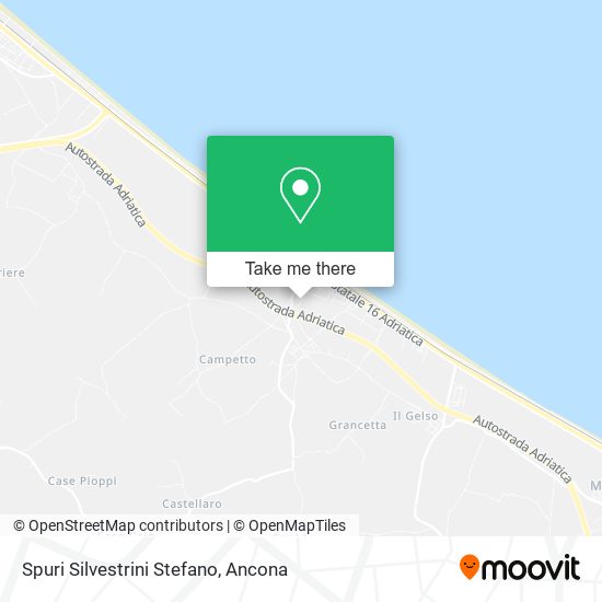 Spuri Silvestrini Stefano map
